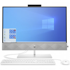 HP Pavilion I 27-27-d0010ur Touch 27" FHD(1920x1080) Core i5-10400T, 8GB DDR4 2666 (1x8GB), SSD 256Gb, nVidia Gef MX350 2GB, no DVD, kbd&mouse wireless, 5MP Webcam, White, Win10, 1Y Wty - 14Q45EA#ACB
