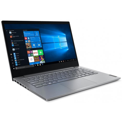 Lenovo ThinkBook 14-IML 14" FHD(1920x1080)IPS AG, I5-1035G4(1,1 GHz), 8GB DDR4_2666, 256GB SSD, INTEGRATED_GRAPHICS, WiFi, BT, no DVD, 3CELL, Win10Pro, MINERAL GREY, 1,5kg, 1y c.i.