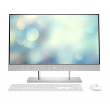 HP 27-dp0020ur NT 27" FHD(1920x1080) AMD Ryzen 5-4500U, 8GB DDR4 3200 (1x8GB), SSD 256Gb,  AMD integrated graphics, noDVD, kbd&mouse wired, HD Webcam, Natural Silver, Win10, 1Y Wty - 14Q53EA#ACB