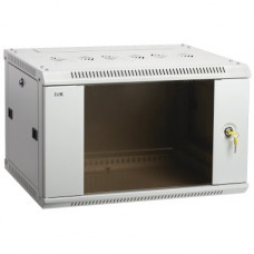 ITK Шкаф LINEA WE 9U 600x450мм дверь стекло серый [LWE3-09U64-GF]