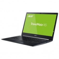 ACER TravelMate X5 TMX514-51-76CT, 14" FHD (1920х1080) IPS, i7-8565U 1.80 Ghz, 16 GB DDR4, 512GB PCIe NVMe SSD, UHD Graphics 620, WiFi, BT, HD Camera, FPR, 2-cell, Win 10 Pro, 3 CI, Black - NX.VJ7ER.007
