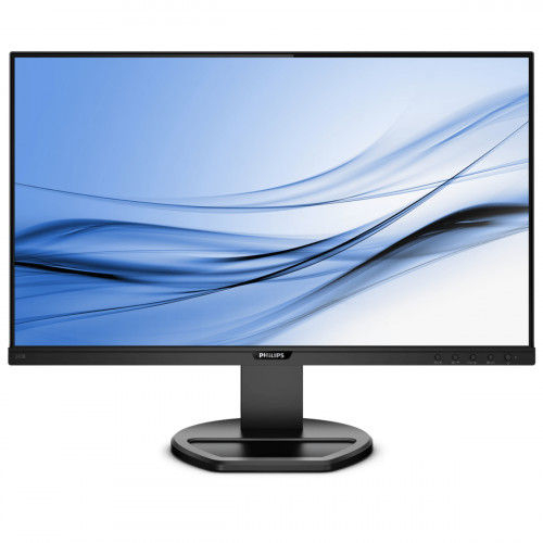 23,8" Philips 243B9 1920x1080 75Гц  IPS W-LED 16:9 4ms VGA HDMI DP 4*USB3.2 USB-C 3.2 50M:1 1000:1 178/178 250cd HAS Pivot Tilt Swivel Speakers Black
