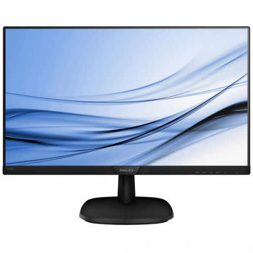 23,8" Philips 243V7QSB 1920x1080 IPS LED 16:9 8ms VGA DVI-D 10M:1 178/178 250cd Black*243V7QSB/00