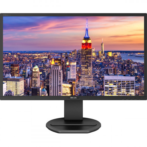 27" Philips 271B8QJEB 1920x1080 60Гц  IPS W-LED 16:9 5ms(GtG) VGA DVI HDMI DP 2*USB 3.0 2*USB 2.0 50M:1 1000:1 178/178 250cd Tilt HAS Pivot Swivel Speakers Black - 271B8QJEB/01