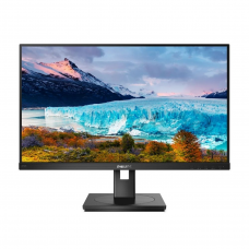 27" Philips 272S1AE 1920x1080 75Гц IPS W-LED 16:9 4ms VGA DVI HDMI DP 50M:1 1000:1 178/178 250cd HAS Pivot Tilt Swivel Speakers Black