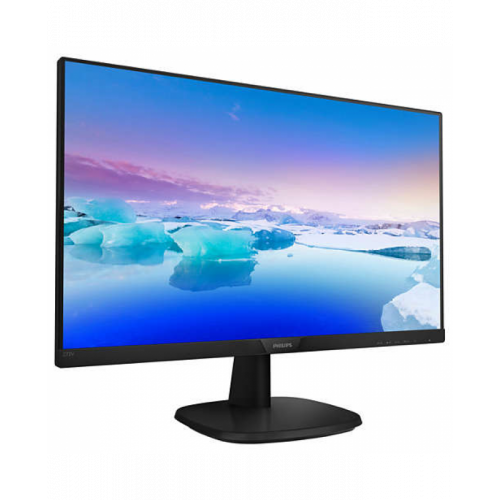 27" Philips 273V7QDAB 1920x1080 IPS LED 16:9 5ms VGA DVI-D HDMI 10M:1 178/178 250cd Speakers Black*273V7QDAB/01 (незначительное повреждение коробки) - 273V7QDAB/01-NC1