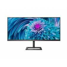 34" Philips 345E2AE 3440x1440 75Гц IPS W-LED 21:9 4ms 2*HDMI DP Mega Infinity DCR 1000:1 178/178 300cd HAS Tilt 2*Speakers3W Black