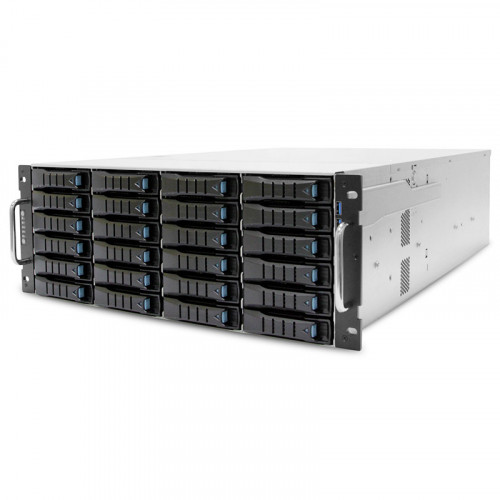 AIC Storage Server 4U XP1-S401VG02 noCPU(2)2nd Gen Xeon Scalable/TDP 140W/ no DIMM(12)/ 24x3,5''+ 2x2,5''/ 2x10GB SFP+/ 2 x16 slots(FHHL)/ 3 x8 slots(FHHL)/2x1200W