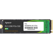 Apacer SSD AS2280P4U 1TB M.2 2280 PCIe Gen3x4, R3500/W3000 Mb/s, 3D NAND, MTBF 1.8M, NVMe, 760TBW, Retail, 5 years (AP1TBAS2280P4U-1)