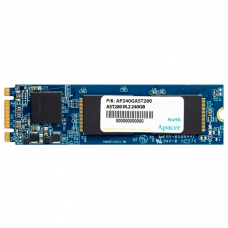 Apacer SSD AST280 480Gb SATA M.2 2280, R520/W495 Mb/s, 3D TLC, MTBF 1,5M, 280TBW, Retail, 3 years (AP480GAST280-1)