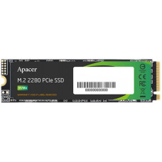 Apacer SSD AS2280P4 512Gb M.2 2280 PCIe Gen3x4, R2100/W1500 Mb/s, 3D TLC, MTBF 1.5M, NVMe 1.3, 400TBW, Retail, 3 years (AP512GAS2280P4-1)