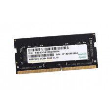 Apacer DDR4 4GB 2666MHz SO-DIMM (PC4-21300) CL19 1.2V (Retail) 512x8 3 years (AS04GGB26CQTBGH/ES.04G2V.KNH)