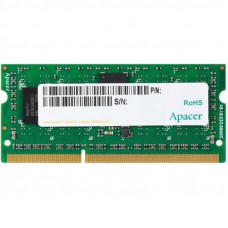 Apacer DDR3 8GB 1600MHz SO-DIMM (PC3-12800) CL11 1.5V(Retail) 512*8 3 years (AS08GFA60CATBGC/DS.08G2K.KAM)