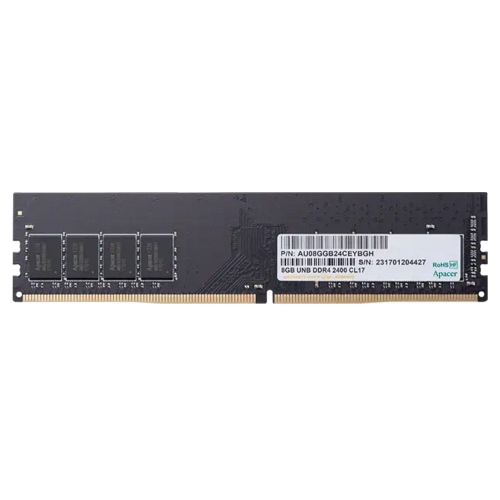 Apacer DDR4 16GB 3200MHz DIMM (PC4-25600) CL22 1.2V (Retail) 1024*8 3 years (AU16GGB32CSYBGH/EL.16G21.GSH) Apacer DDR4 16GB 3200MHz DIMM (PC4-25600) CL22 1.2V (Retail) 1024*8 3 years (AU16GGB32CSYBGH/EL.16G21.GSH)