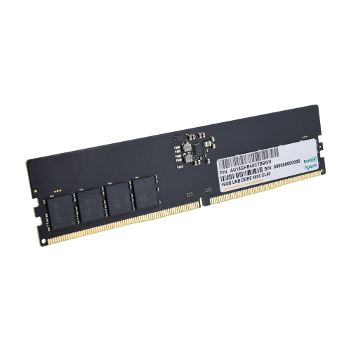 Apacer DDR5 16GB 4800MHz DIMM (PC5-38400) CL40 1.1V (Retail) 2048*8 3 years (AU16GHB48CTBBGH/FL.16G2A.PTH)