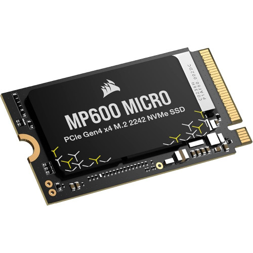 Твердотельный накопитель CSSD-F1000GBMP600MCR Corsair MP600 MICRO 1TB Gen4 PCIe x4 NVMe M.2 2242 SSD Твердотельный накопитель CSSD-F1000GBMP600MCR Corsair MP600 MICRO 1TB Gen4 PCIe x4 NVMe M.2 2242 SSD