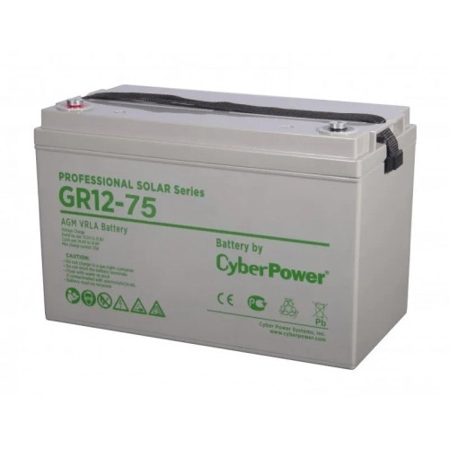 Аккумулятор CyberPower GR 12-75 GEL 12В 75Ач