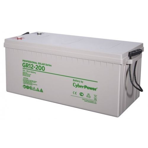 Аккумуляторная батарея CyberPower GR 12-200 Gel 12В 200Ач Аккумуляторная батарея CyberPower GR 12-200 Gel 12В 200Ач