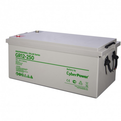 Аккумулятор CyberPower GR 12-250 gel 12В 250Ач