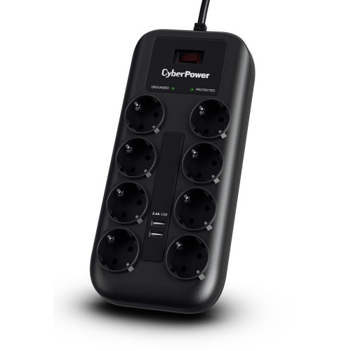 Сетевой фильтр CyberPower P0820SUE0-DE черный Сетевой фильтр CyberPower P0820SUE0-DE черный