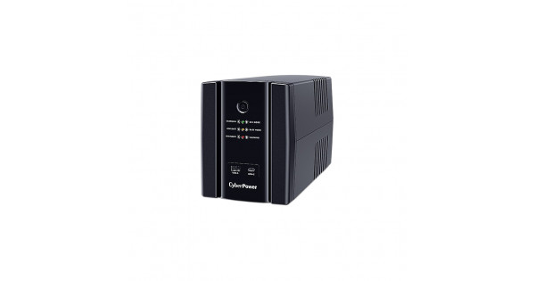 Gruppo Di Continuità CyberPower UT1200EIG - 700W / 1200VA - 6 Prese, AVR, Batteria Al Litio - Torre Nera