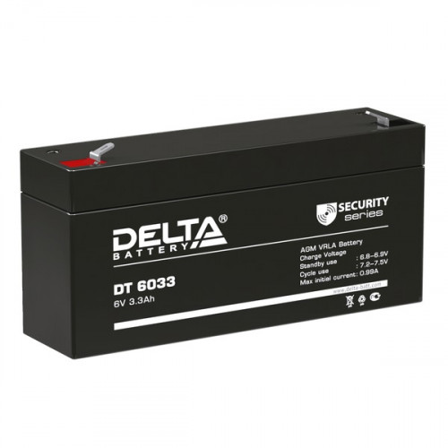 Аккумуляторная батарея Delta DT 6033 Аккумуляторная батарея Delta DT 6033