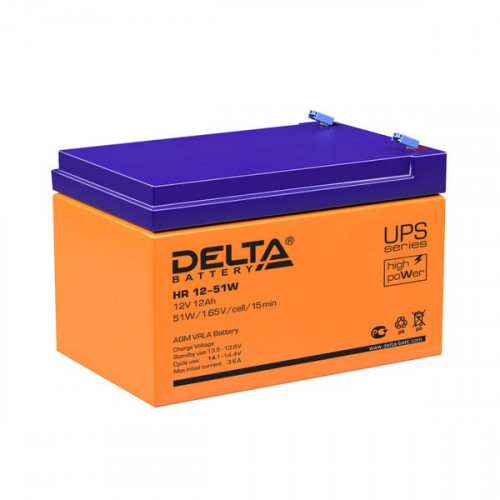 Аккумуляторная батарея Delta HR12-51W Аккумуляторная батарея Delta HR12-51W