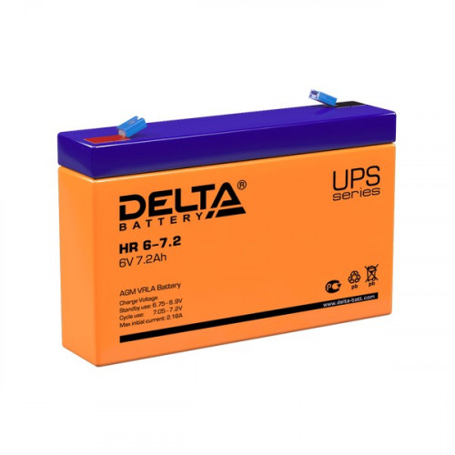 Аккумуляторная батарея Delta HR6-7.2 Аккумуляторная батарея Delta HR6-7.2