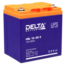 Аккумуляторная батарея Delta HRL 12-26