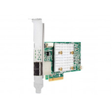 Контроллер HPE Smart Array P408e-p SR Gen10/4GB Cache(no batt. Incl.)/12G/2 ext. mini-SAS(SFF8644)/PCI-E 3.0x8(HP&LP bracket)/RAID 0,1,5,6,10,50,60 (requires P01366-B21) - [804405-B21]