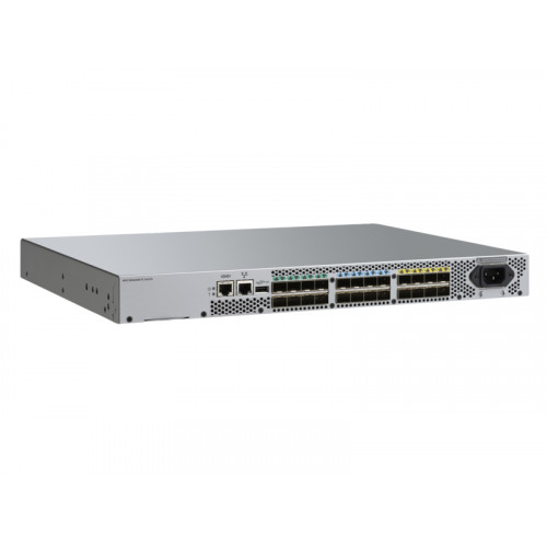 Коммутатор HPE SAN switch SN3600B 24/8 32Gb (ext. 24x32Gb ports - 8 active ports,Advanced Fabric Os, Advanced Web Tools and Advanced Zoning, no SFP) analog Q1H70A