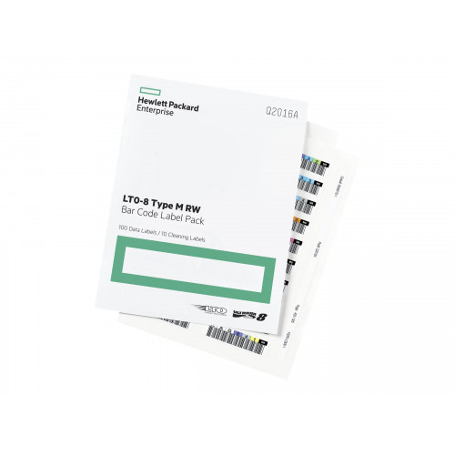 Картридж Ultrium8 30 Tb bar code label pack (100 data + 10 cleaning) for Q2078A (for libraries & autoloaders)