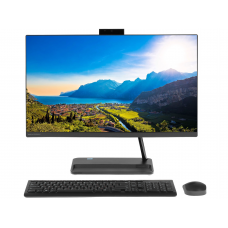 Моноблок/ Lenovo IdeaCentre AIO 3 24ITL6   23.8"(1920x1080)/Intel Core i7 1165G7(2.8Ghz)/8192Mb/512SSDGb/DVDrw/Int:Intel Iris Xe Graphics/BT/WiFi/war 1y/6.81kg/black/W10 + Keyboard, mouse USB