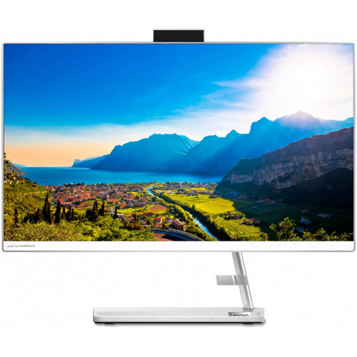 Моноблок/ Lenovo IdeaCentre AIO 3 24ITL6 23.8"(1920x1080)/Intel Core i5 1135G7(2.4Ghz)/8192Mb/256SSDGb/DVDrw/Int:Intel Iris Xe Graphics/BT/WiFi/war 1y/6.81kg/white/DOS + Keyboard, mouse USB Моноблок/ Lenovo IdeaCentre AIO 3 24ITL6 23.8"(1920x1080)/Intel Core i5 1135G7(2.4Ghz)/8192Mb/256SSDGb/DVDrw/Int:Intel Iris Xe Graphics/BT/WiFi/war 1y/6.81kg/white/DOS + Keyboard, mouse USB