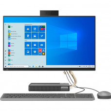 Моноблок/ Lenovo IdeaCentre AIO 5 24IOB6   23.8"(1920x1080)/Intel Core i5 11400T(1.3Ghz)/8192Mb/256SSDGb/noDVD/Ext:nVidia GeForce MX450(2048Mb)/BT/WiFi/war 1y/black/DOS + Keyboard, mouse USB