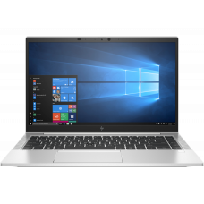 HP EliteBook 840 G7 Intel Core i5-10210U 1.6GHz,14" FHD (1920x1080) IPS 400cd IR ALS AG,16Gb DDR4-2666MHz(1),512Gb SSD NVMe,Al Case,53Wh,FPS,Kbd Backlit,1.33kg,Silver,3yw,Win10Pro - 10U63EA#ACB
