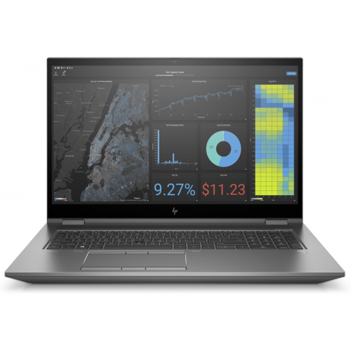 HP ZBook Fury 17 G7 Core i9-10885H 2.4GHz,17.3" UHD (3840x2160) IPS ALS AG DrC,nVidia Quadro RTX 5000 16GB GDDR6,32Gb DDR4-2666(1),1TB SSD,94Wh,FPR,2.76kg,3y,webcam,Win10Pro - 119W6EA#ACB