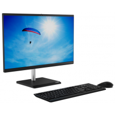 Lenovo V50a-24IMB All-In-One 23,8" i3-10100T, 8GB, 1TB HDD 7200rpm, 256GB SSD M.2, AMD R625 2GB, WiFi, BT, DVD-RW, USB KB&Mouse, Win 10 Pro, 1Y Onsite