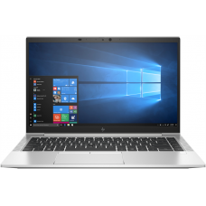 HP EliteBook 840 G7 Intel Core i5-10210U 1.6GHz,14" FHD (1920x1080) IPS 1000cd Sure View Reflect IR AG,8Gb DDR4-2666MHz(1),256Gb SSD NVMe,Al Case,53Wh,FPS,Kbd Backlit,1.33kg,Silver,3yw,Win10Pro