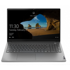 Lenovo ThinkBook 15 G2 ITL 15.6" FHD (1920x1080) IPS AG 250N, i3-1115G4, 8GB Soldered DDR4-3200, 256GB SSD M.2, GeForce MX450, WiFi 6, BT, FPR, HD Cam, 3cell 45Wh, No OS, 1Y CI, 1.7kg