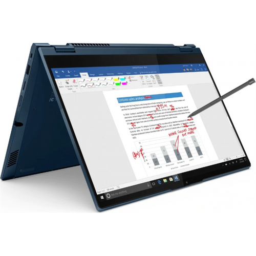 Lenovo ThinkBook 14s Yoga ITL 14" FHD (1920x1080) GL MT 300N, i7-1165G7 2.8G, 2x8GB DDR4 3200, 512GB SSD M.2, Intel IRIS XE, Wifi, BT, FPR, HD Cam, 4cell 60Wh, Win 11 P64 RUS, 1Y PS, 1.5kg - 20WE006FRU