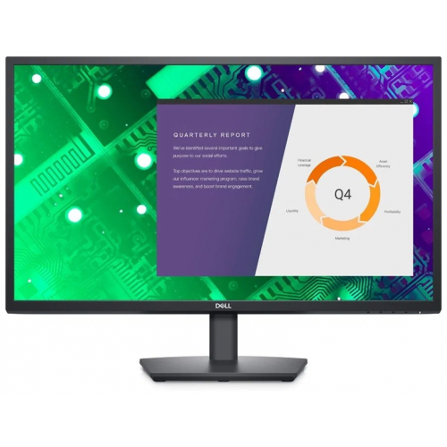Dell 27" E2722HS BK/BK (IPS; 16:9; 300 cd/m2; 1000:1; 5ms; 1920x1080; 178/178; VGA; DP; HDMI 1.4; Tilt; HAS; Spk 2x1W) ВАЖНО:БЕЗ EU кабеля пит в компл