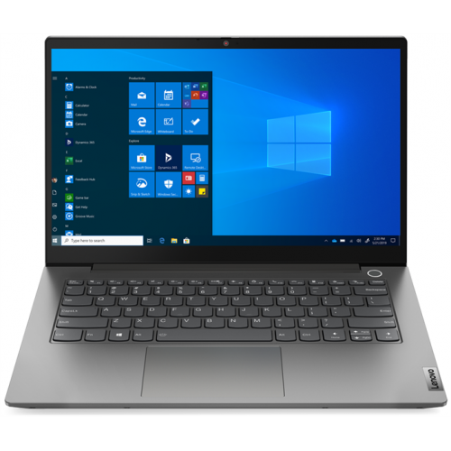 Lenovo ThinkBook 14 G3 ACL 14" FHD (1920x1080) AG 300N, Ryzen 5 5500U 2.1G, 2x4GB DDR4 3200, 256GB SSD M.2, Radeon Graphics, WiFi 6, BT, FPR, HD Cam, 3cell 45Wh, NoOS, 1Y CI, 1.5 kg