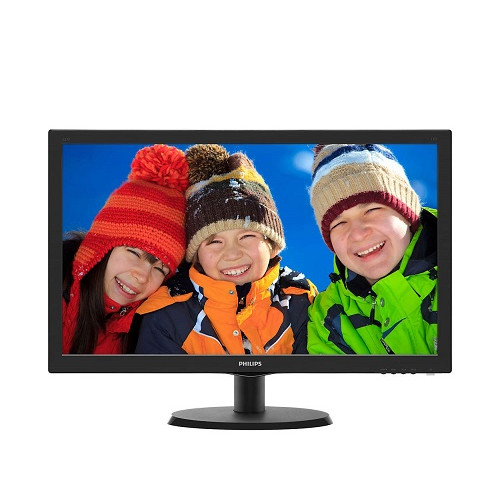 21,5" Philips 223V5LHSB2 W-LED TN 1920x1080 16:9 5ms VGA HDMI 20M:1 90/60 250cd Black 