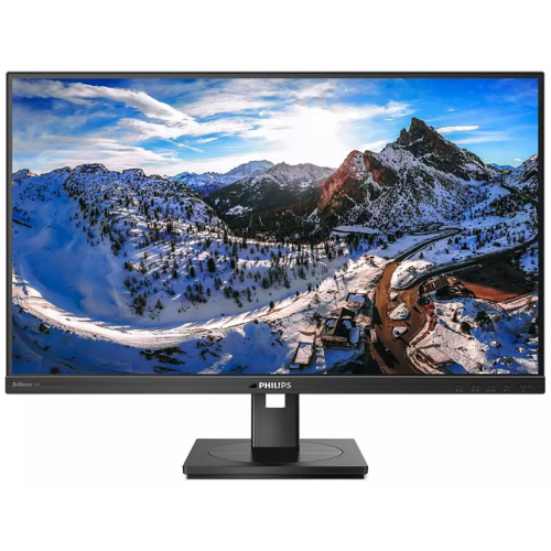 27" Philips 279P1 4K 3840x2160 60Гц IPS W-LED 16:9 4ms 2*HDMI DP 1xUSB-C/4xUSB 3.2 RJ45 50M:1 1000:1 178/178 350cd HAS Pivot Tilt Swivel Speakers Black