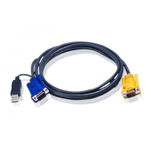 ATEN Intelligent CABLE HD15M/USBAM-, 1.8m ATEN Intelligent CABLE HD15M/USBAM-, 1.8m