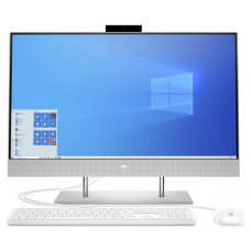 HP 27-dp1004ur NT 27" FHD(1920x1080) Core i5-1135G7, 4GB DDR4 3200 (1x4GB), SSD 256Gb, Intel Internal Graphics, noDVD, kbd&mouse wired, HD Webcam, Natural Silver, FreeDOS, 1Y Wty