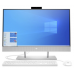 HP 27-dp1004ur NT 27" FHD(1920x1080) Core i5-1135G7, 4GB DDR4 3200 (1x4GB), SSD 256Gb, Intel Internal Graphics, noDVD, kbd&mouse wired, HD Webcam, Natural Silver, FreeDOS, 1Y Wty