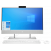 HP 24-dp1004ur NT 23.8" FHD(1920x1080) Core i7-1165G7, 8GB DDR4 3200 (1x8GB), SSD 512Gb,Intel Internal Graphics, noDVD, kbd&mouse wired, HD Webcam, Natural Silver, Win10, 1Y Wty