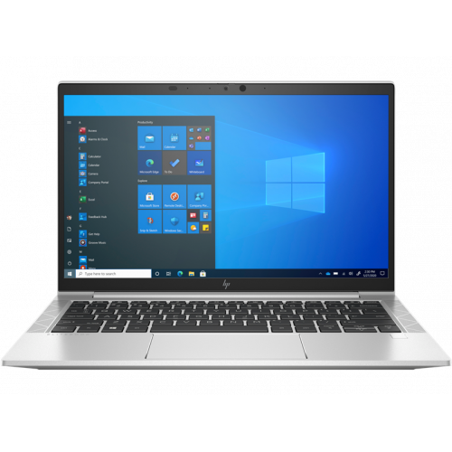 HP EliteBook 830 G8 Core i5-1135G7 2.4GHz,13.3" FHD (1920x1080) IPS 1000cd Sure View Reflect IR AG,8Gb DDR4-3200MHz(1),256Gb SSD NVMe,Al Case,53Wh,FPS,Kbd Backlit+SR,1.24kg,Silver,3yw,Win10Pro